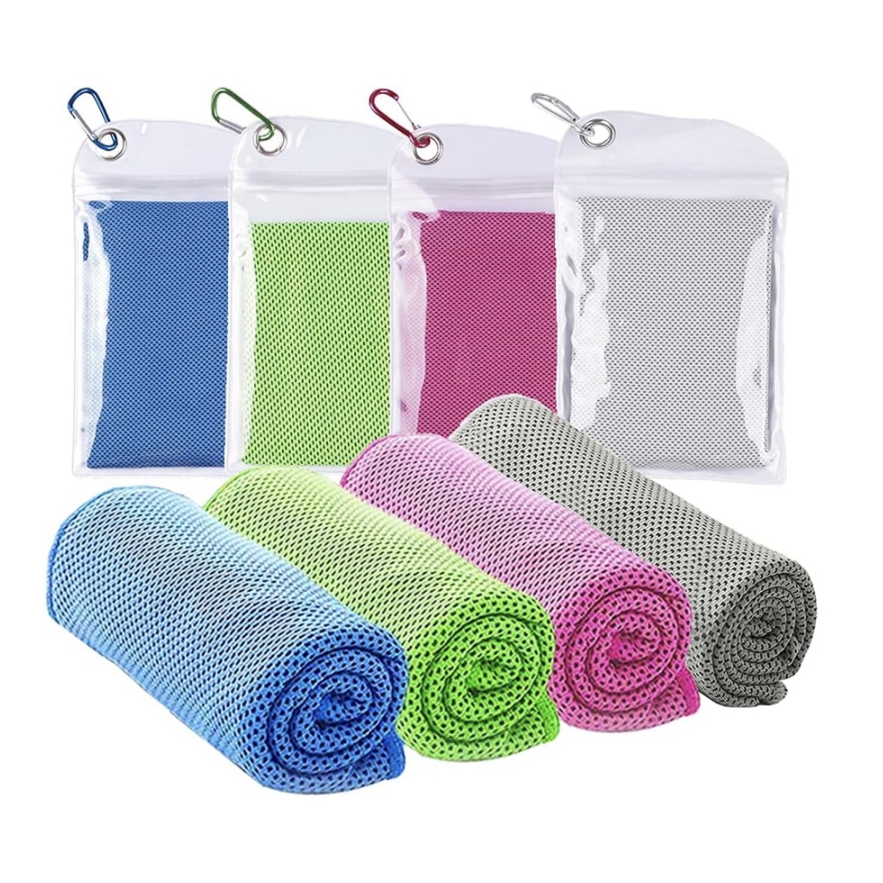 Cooling towel for kids during travel